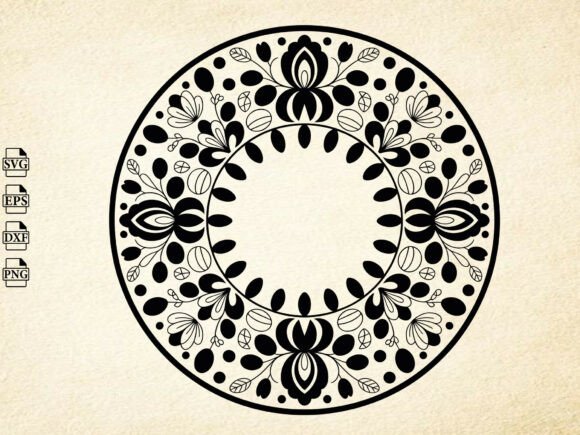 Floral Circle Svg, Floral Lover Shirt Svg