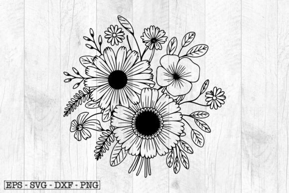 Flower Bouquet Svg Files Review