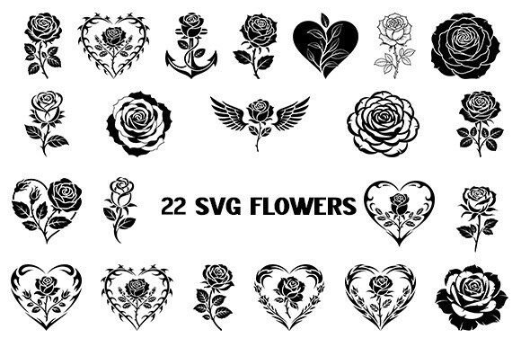 Rose Flower Svg Bundle Review